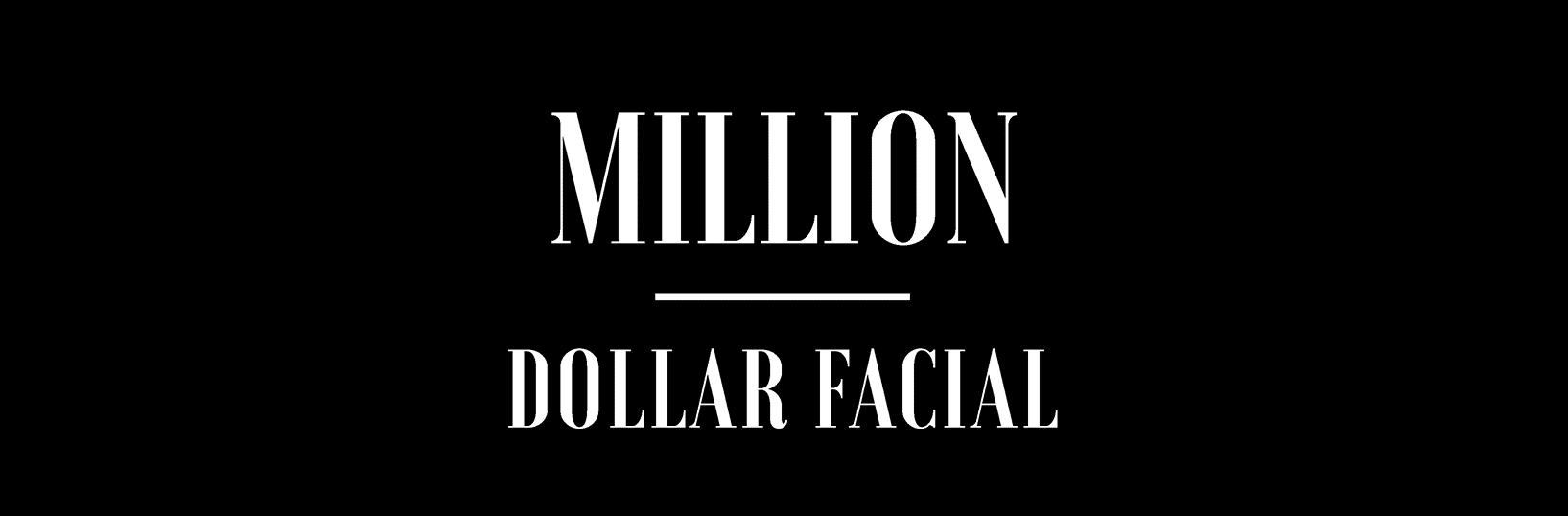 Million Dollar facial logo