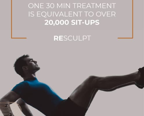 Advantages of a 30 min Resculpt Treatment